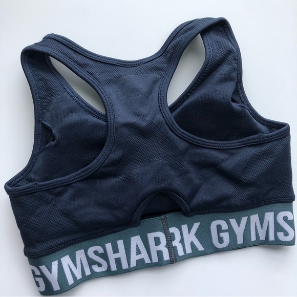 Gymshark S/S Flex Seamless Cycling Shorts & Flex Seamless Sports Bra Set - Picture 8 of 8